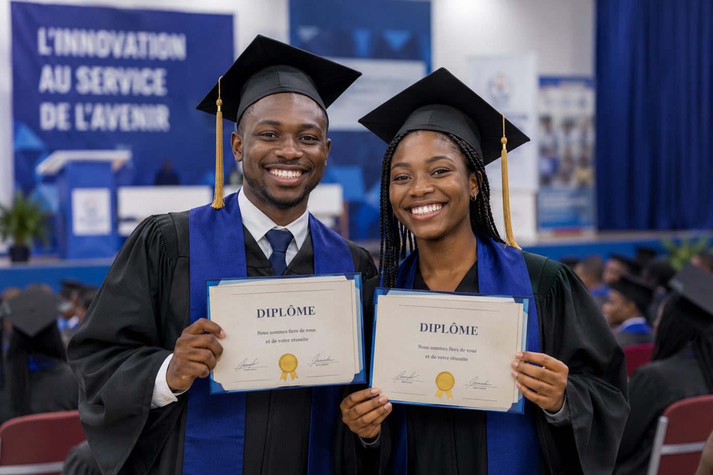 Étudiants diplômés, certifications HCP en plus du diplôme